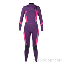 Zip Full Full Wetsuit ของผู้หญิง 4/3 มม.